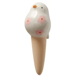 Carotte d’irrigation forme oiseau multicolore Antonia - 6,5 x 8,5 x 19 cm