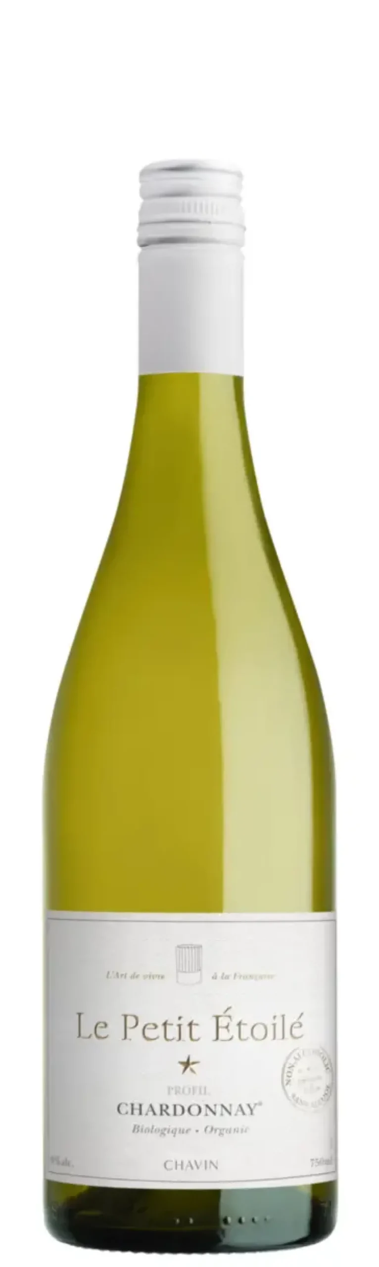 Chardonnay sans alcool Le petit étoilé - 75 cl