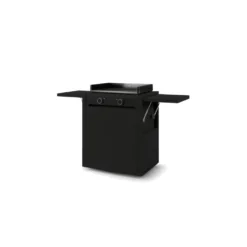 Chariot Modern coloris noir en acier Forge Adour - 162,3 x 57,3 x 98,7 cm