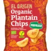 Chips banane plantain au paprika bio El Origen - 80 g