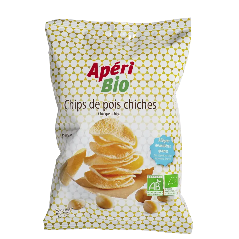 Chips de pois chiches bio Apéri Bio - 75 g