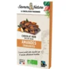 Chocolat noir amandes entières bio Saveurs et Nature - 100 g