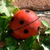 Coccinelle métal moyen modèle