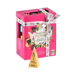Coffret thés et infusions bio Prisme collection bien-être English Tea Shop - 12 sachets