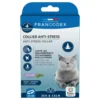Collier anti-stress pour chat coloris blanc Francodex - Ø 35 cm