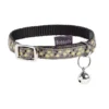 Collier chat Chamane noir taille XS