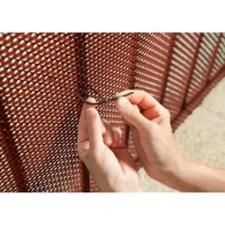 Collier de fixation Bridfix marron 14 cm par 50
