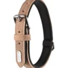 Collier Delu brun 38/48 x 2,5 cm