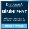 Complément alimentaire mélisse, rhodolia, safran, magnésium marin relaxation et détente Dietaroma Sereni'phyt - 20 comprimés