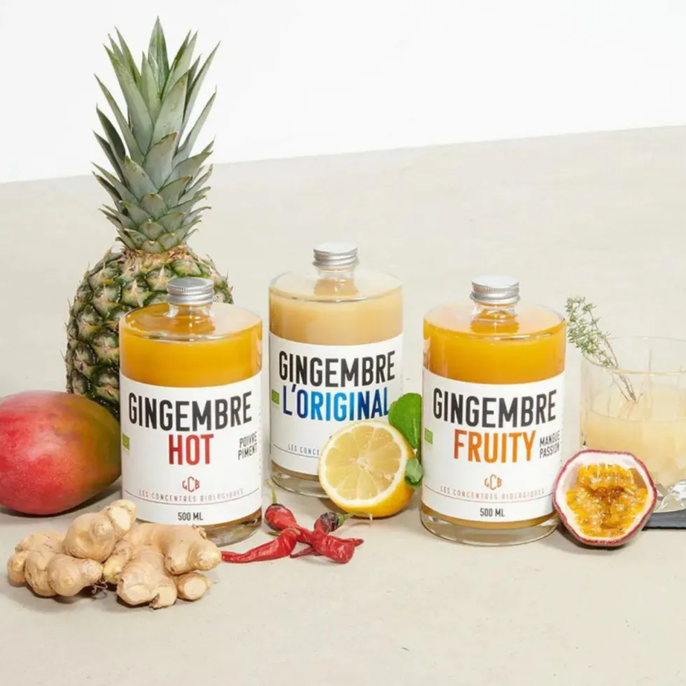 Concentré bio gingembre l'original Quai Sud - 50cl