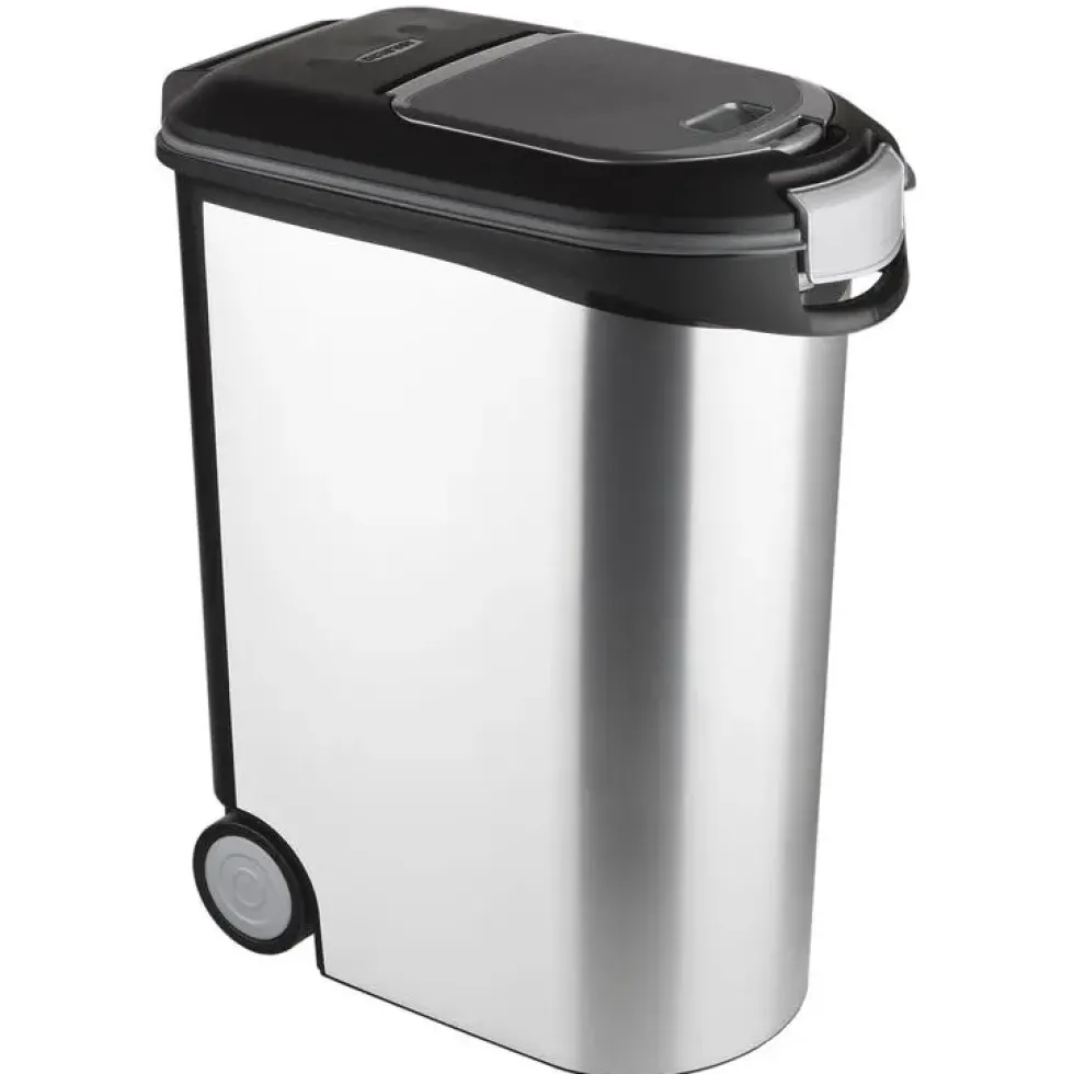 Conteneur gris pour chien - 54 L