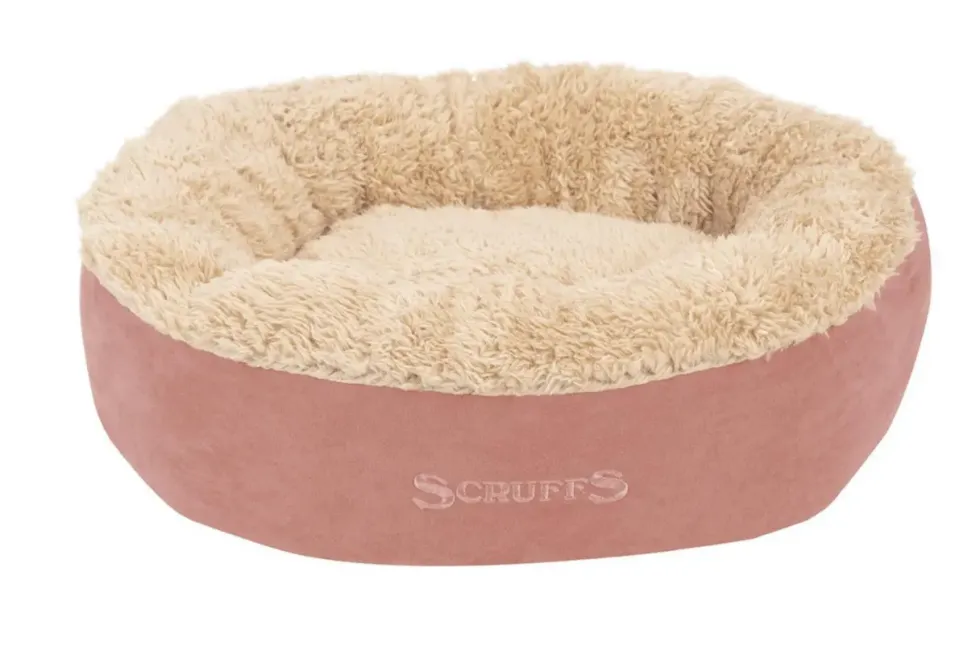 Corbeille pour chat coloris terracotta Scruffs Cosy – Ø 45 cm