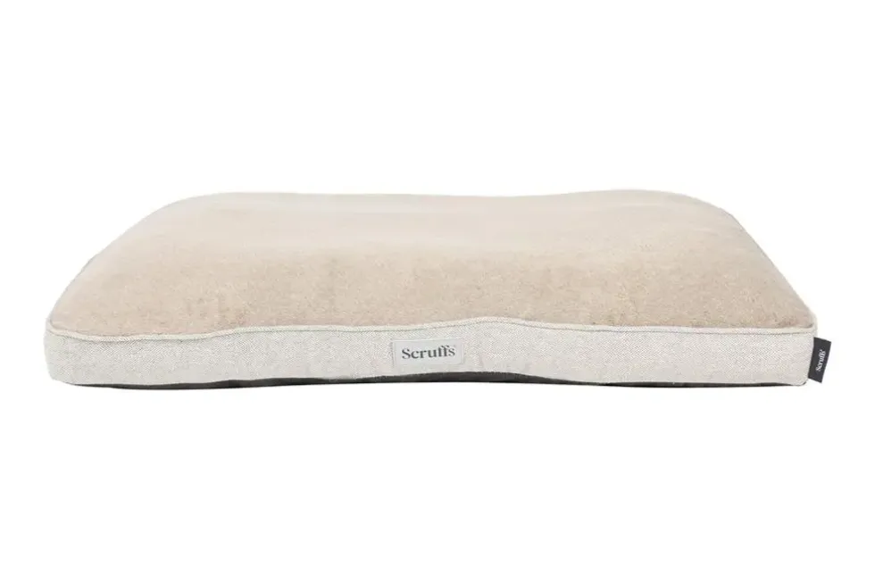 Couchage orthopédique pour chien coloris marron Scruffs Harvard - Taille L 100 x 70 x 12 cm