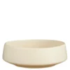 Coupe en grès crème Nika - Ø 23 x H 8,5 cm