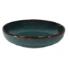 Coupelle en grès réactif bleu Volga - Ø 19 cm
