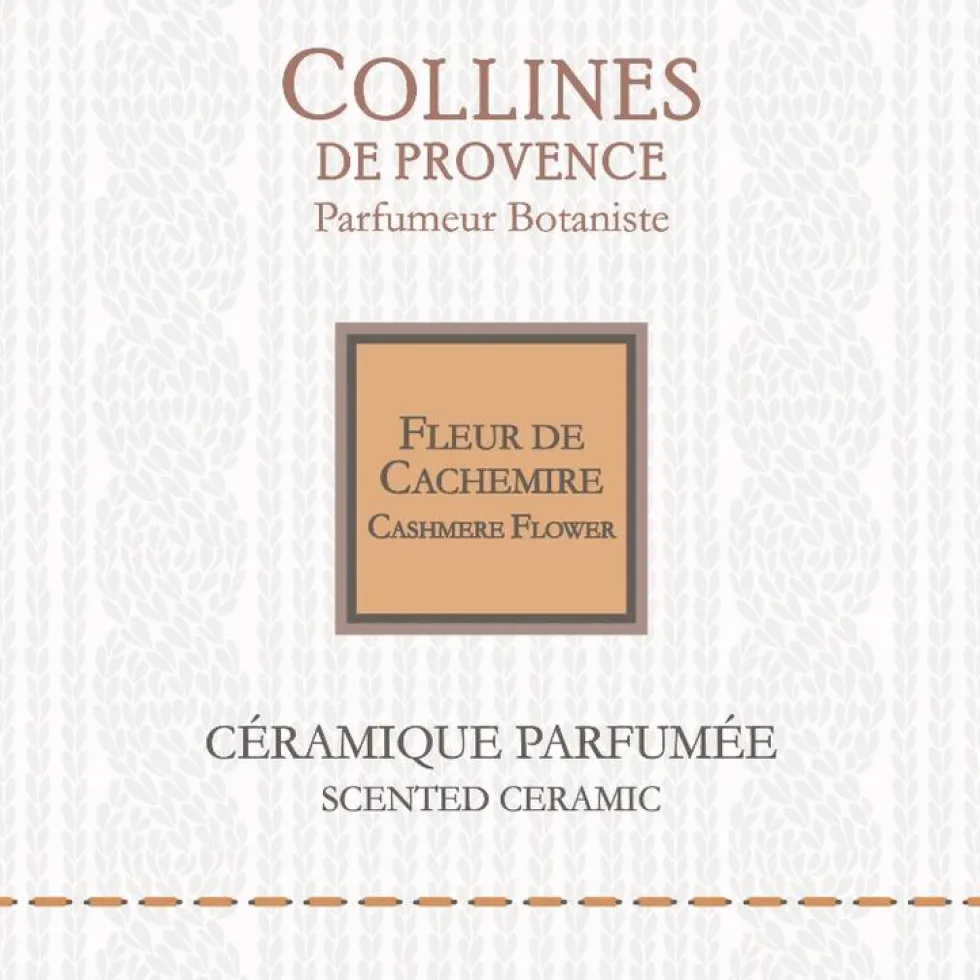 Céramique parfumée Couture senteur fleur de cachemire 8x8 cm