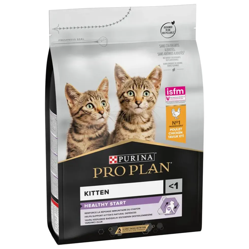 Croquette pour chaton au poulet Pro Plan - 3 kg