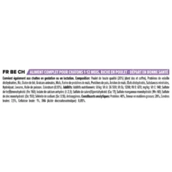 Croquette pour chaton au poulet Pro Plan - 3 kg