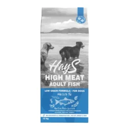 Croquette pour chien adulte au poisson Hays High Meat - 12 kg