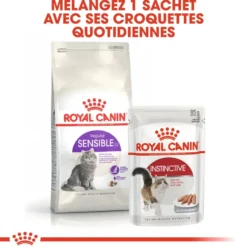 Croquettes pour chat adulte avec une sensibilité digestive Royal Canin Sensible 33 - 2 kg