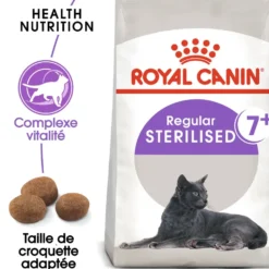 Croquettes pour chat stérilisé Royal Canin Sterilised 7+ - 3,5 kg