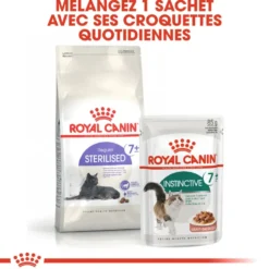 Croquettes pour chat stérilisé Royal Canin Sterilised 7+ - 3,5 kg