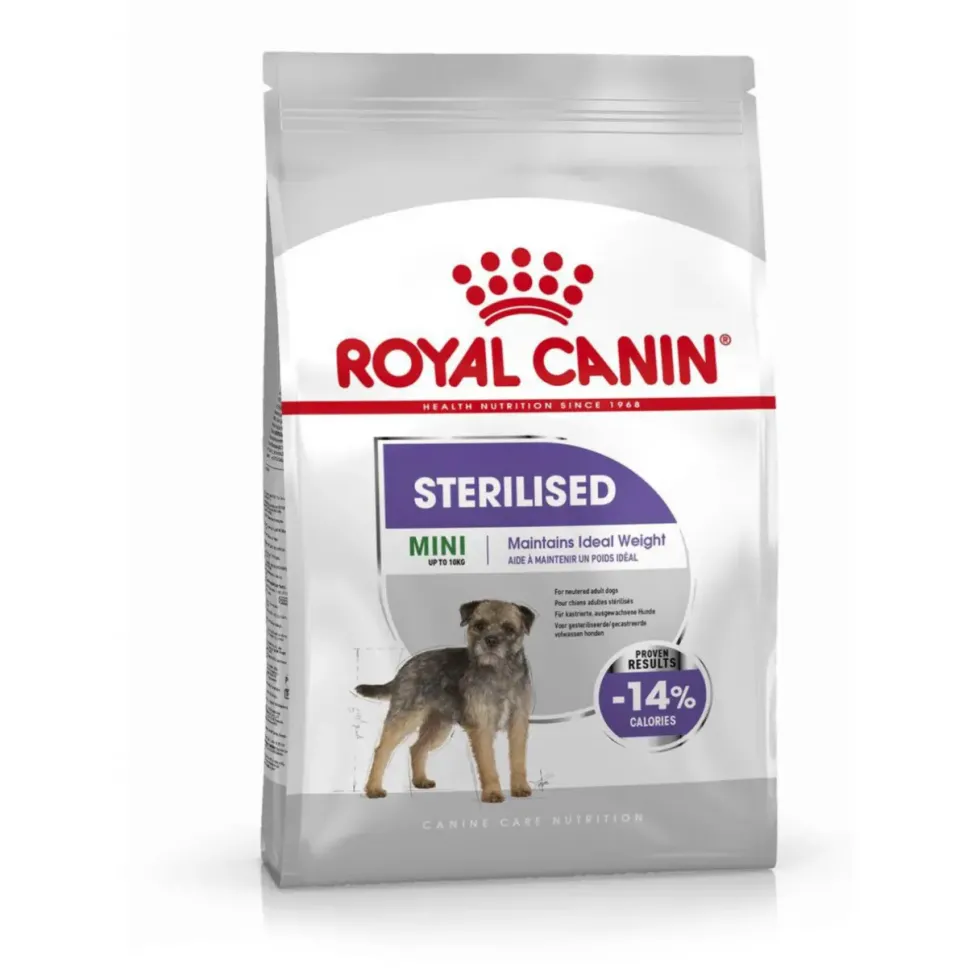 Croquettes pour chien adulte stérilisé de petite taille Royal Canin Mini Sterilised - 3 kg
