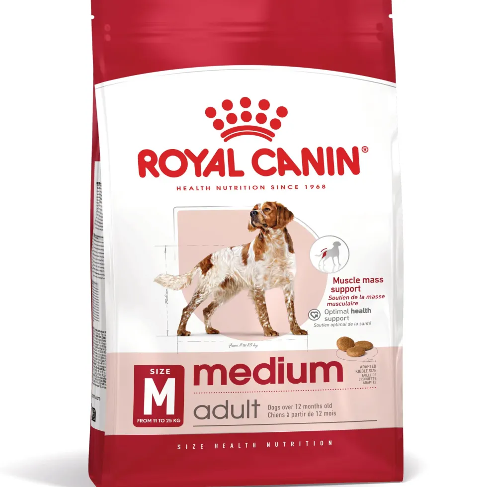 Croquettes pour chien adulte de taille moyenne Royal Canin Medium Adult - 3 kg