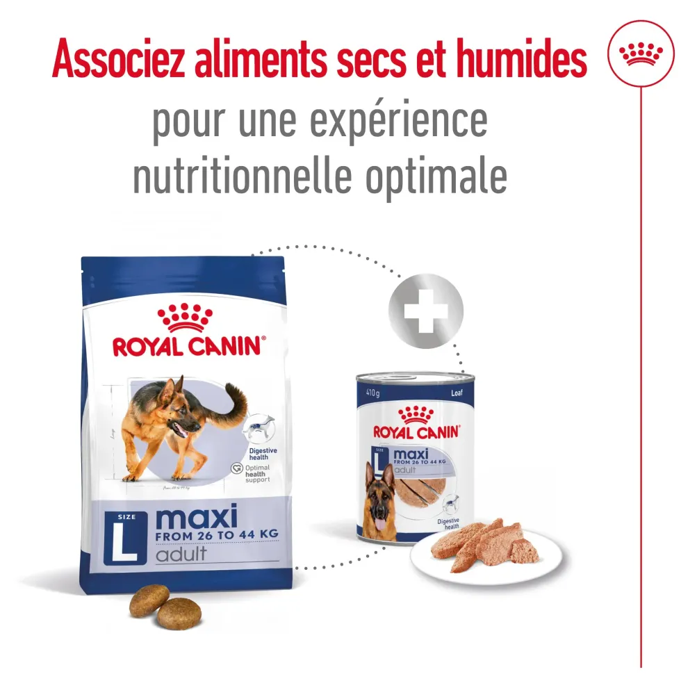 Croquettes pour chien adulte de grande race Royal Canin Maxi Adult - 12 kg