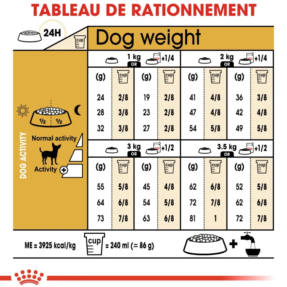 Croquettes pour chien adulte Chihuahua Royal Canin - 3 kg