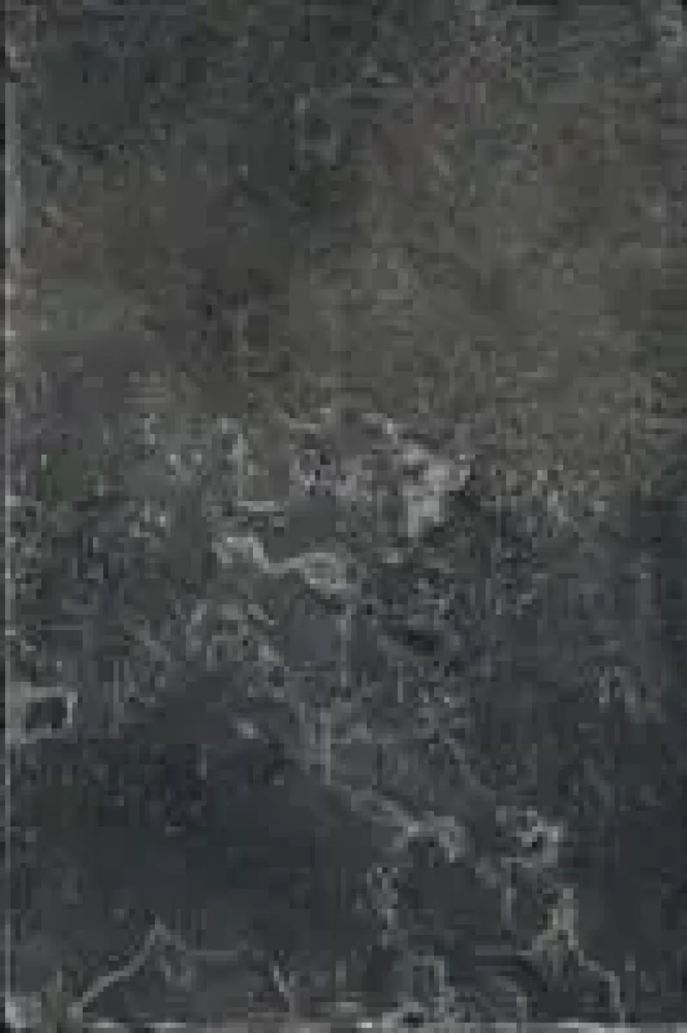 Dalle pour pas japonais Antiquus noir - 40 x 60 x 2 cm