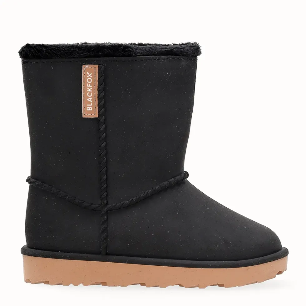 Demi-botte Cheyennetoo enfant coloris noir en caoutchouc synthétique Blackfox - pointure 32/33