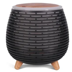 Diffuseur ultrasonique USB Leni coloris noir Zen' Arôme - diffusion 30 m2