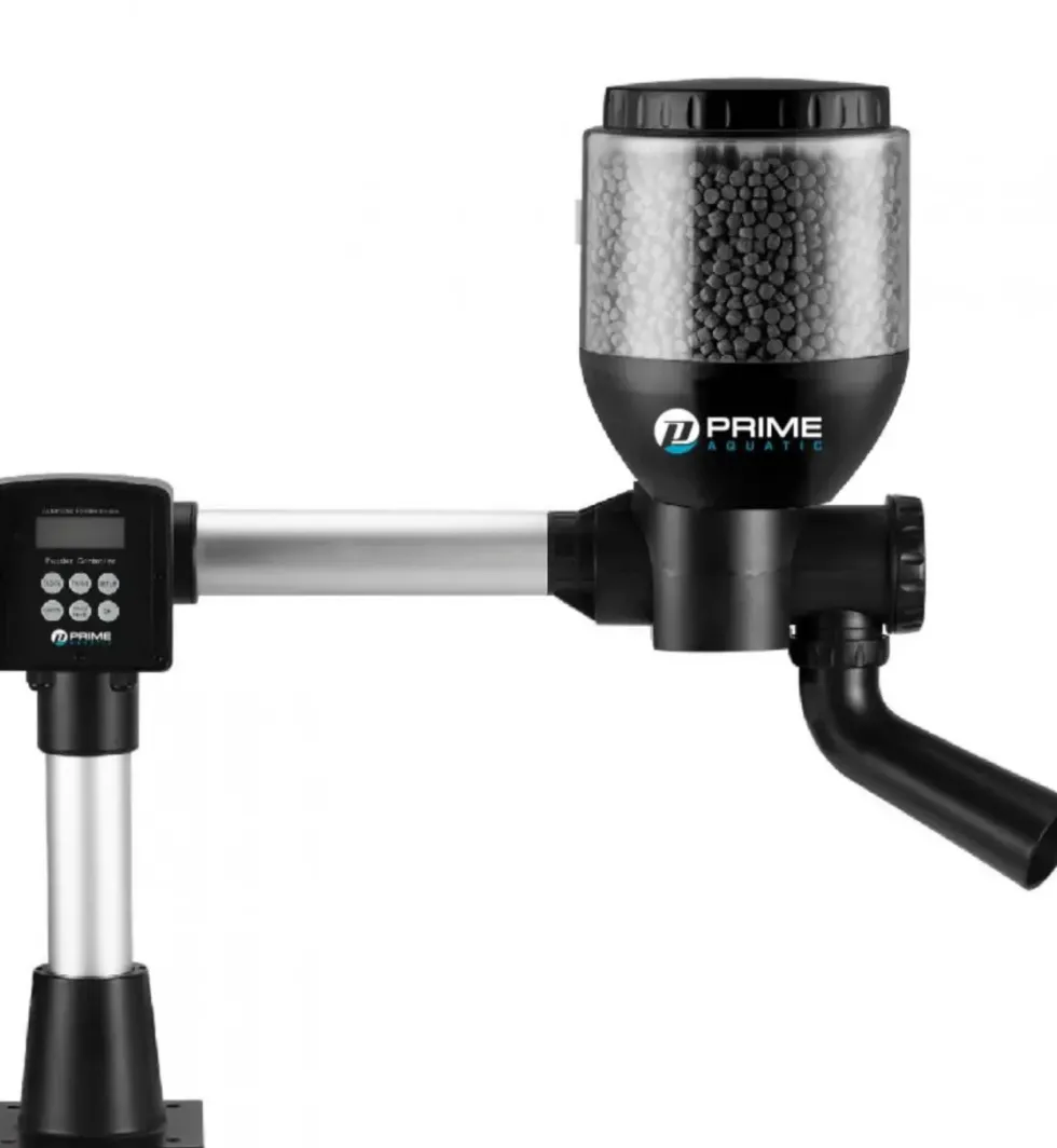 Distributeur automatique pour poissons de bassin 8,5L - PRIME AQUATIC - modèle Pond Fish Feeder