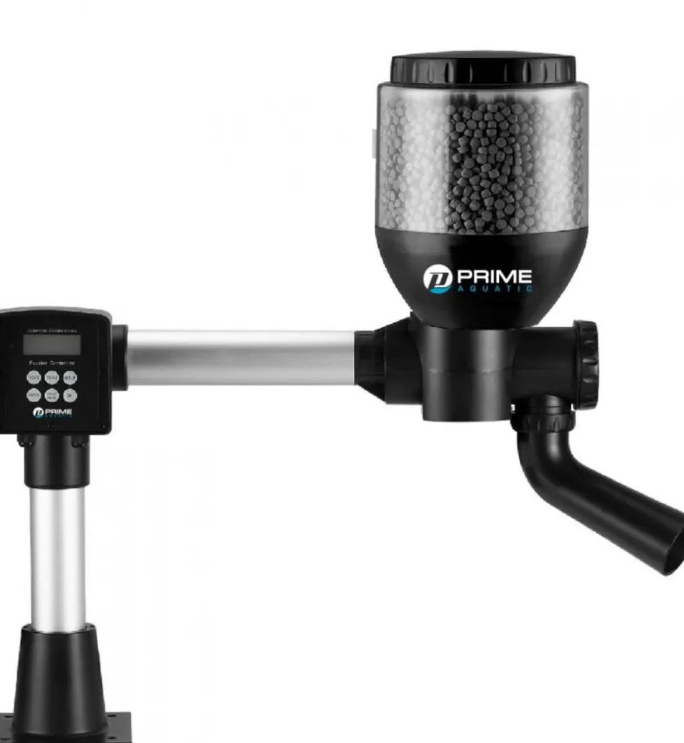 Distributeur automatique pour poissons de bassin 8,5L - PRIME AQUATIC - modèle Pond Fish Feeder