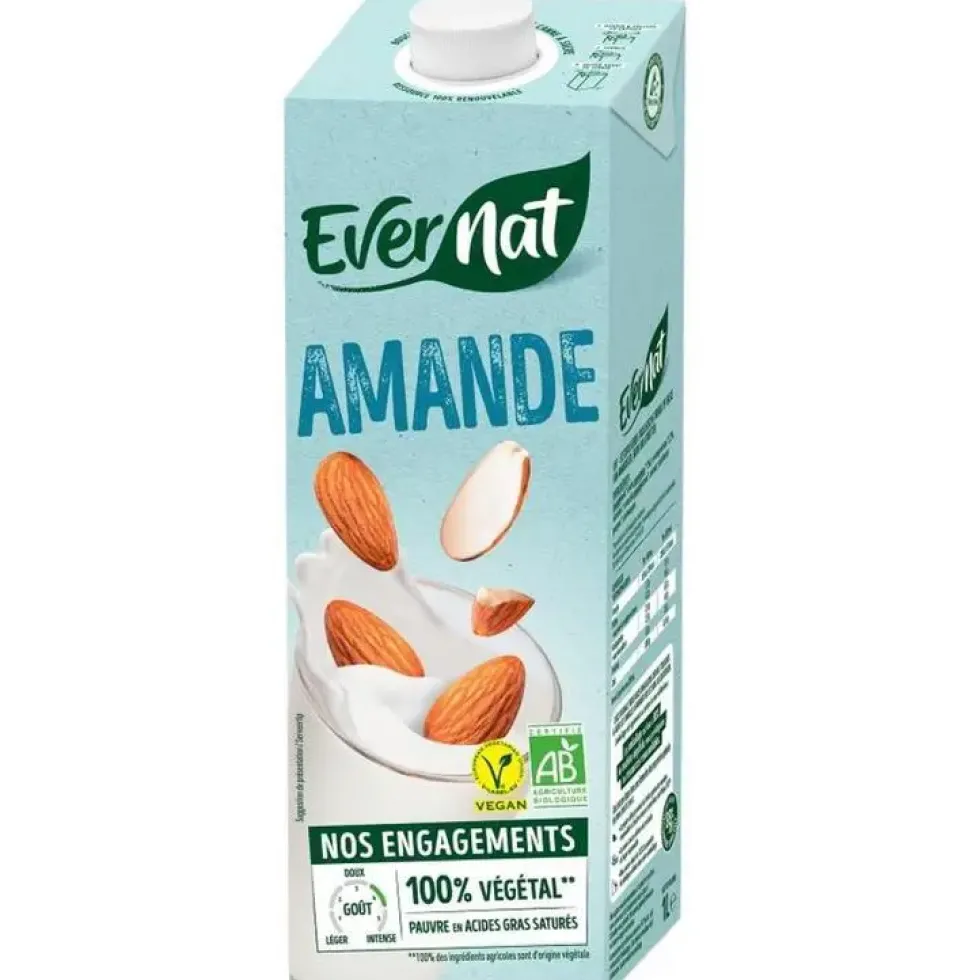 Douceur amande calcium 1 L EVERNAT