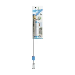 Désherbeur thermique canne pro bleu acier et PVC 100 cm