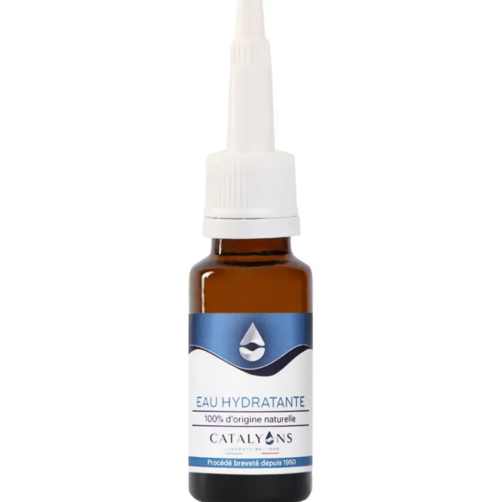 Eau hydratante à l’acide hyaluronique en flacon compte-gouttes Catalyons - 20 ml