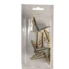 Equerre de fixation en métal pour treillis avec vis X 4