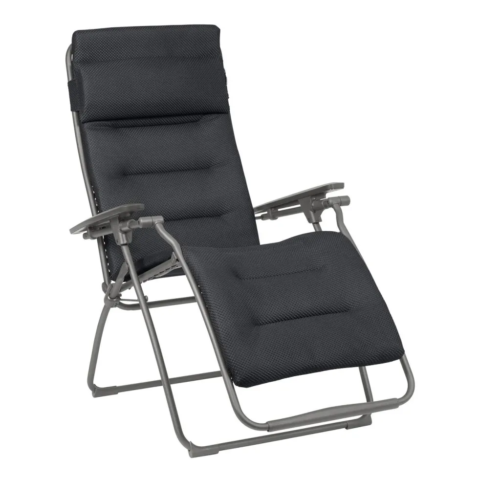 Fauteuil coloris gris foncé Futura BeComfort® Lafuma - 71 x 83 x 113 cm