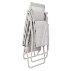Fauteuil de relaxation de jardin relax R CLIP Batyline® coloris beige Lafuma - 68 x 88 x 115 cm