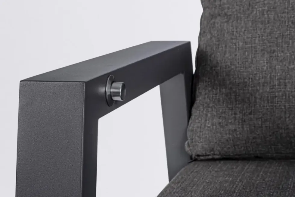 Fauteuil inclinable KLEDI - Anthracite - BIZZOTTO
