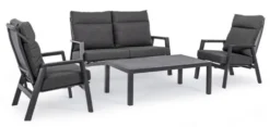 Fauteuil inclinable KLEDI - Anthracite - BIZZOTTO