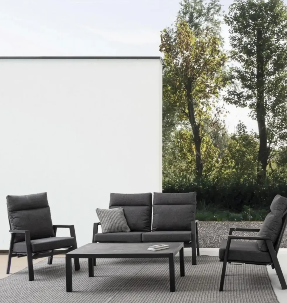 Fauteuil inclinable KLEDI - Anthracite - BIZZOTTO