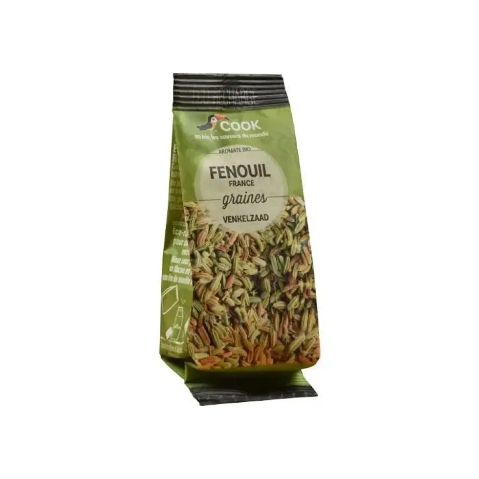 Fenouil éco recharge bio Cook - 30 g