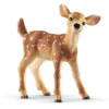 Figurine Faon de Virginie plastique 5,2x5,3x2 cm à partir de 4 ans