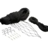 Filet de sécurité pour chat noir Flamingo - 2 x 3 m