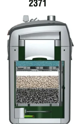 Filtre d'aquarium thermique, capacité jusqu'à 250L, EHEIM professionel 4+
