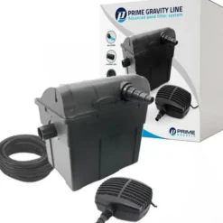 Filtre à gravité avec UV et pompe pour bassin PRIME AQUATIC Gravity Line 6000 - 6000L