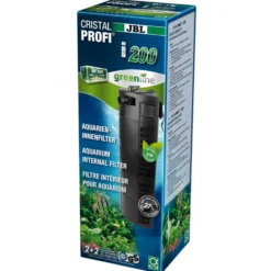 Filtre intérieur pour aquarium coloris noir JBL CristalProfi i200 Greenline